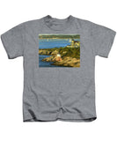 Castle Hill Light and Inn Newport Rhode Island - Kids T-Shirt