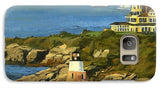 Castle Hill Light and Inn Newport Rhode Island - Phone Case