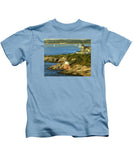 Castle Hill Light and Inn Newport Rhode Island - Kids T-Shirt