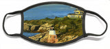 Castle Hill Light and Inn Newport Rhode Island - Face Mask