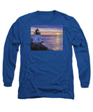 Castle Hill Lighthouse Newport Rhode Island - Long Sleeve T-Shirt