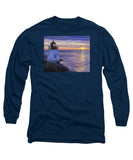 Castle Hill Lighthouse Newport Rhode Island - Long Sleeve T-Shirt