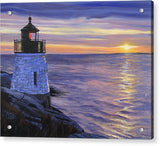 Castle Hill Lighthouse Newport Rhode Island - Acrylic Print