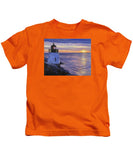 Castle Hill Lighthouse Newport Rhode Island - Kids T-Shirt