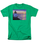 Castle Hill Lighthouse Newport Rhode Island - Men's T-Shirt  (Regular Fit)