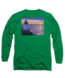 Castle Hill Lighthouse Newport Rhode Island - Long Sleeve T-Shirt