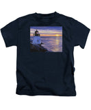Castle Hill Lighthouse Newport Rhode Island - Kids T-Shirt