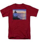 Castle Hill Lighthouse Newport Rhode Island - Men's T-Shirt  (Regular Fit)