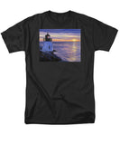 Castle Hill Lighthouse Newport Rhode Island - Men's T-Shirt  (Regular Fit)
