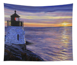 Castle Hill Lighthouse Newport Rhode Island - Tapestry