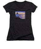 Castle Hill Lighthouse Newport Rhode Island - Women's V-Neck
