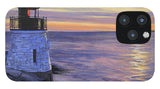 Castle Hill Lighthouse Newport Rhode Island - Phone Case