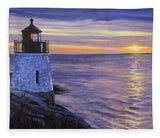 Castle Hill Lighthouse Newport Rhode Island - Blanket