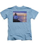 Castle Hill Lighthouse Newport Rhode Island - Kids T-Shirt