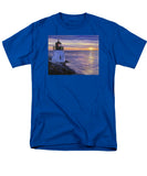 Castle Hill Lighthouse Newport Rhode Island - Men's T-Shirt  (Regular Fit)