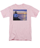 Castle Hill Lighthouse Newport Rhode Island - Men's T-Shirt  (Regular Fit)