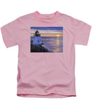 Castle Hill Lighthouse Newport Rhode Island - Kids T-Shirt