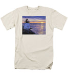 Castle Hill Lighthouse Newport Rhode Island - Men's T-Shirt  (Regular Fit)