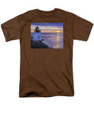 Castle Hill Lighthouse Newport Rhode Island - Men's T-Shirt  (Regular Fit)