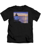 Castle Hill Lighthouse Newport Rhode Island - Kids T-Shirt
