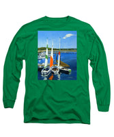 Chatham Harbor Boats Chatham Cape Cod Massachusetts - Long Sleeve T-Shirt