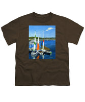 Chatham Harbor Boats Chatham Cape Cod Massachusetts - Youth T-Shirt