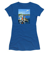 Chatham Harbor Boats Chatham Cape Cod Massachusetts - Women's T-Shirt