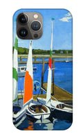Chatham Harbor Boats Chatham Cape Cod Massachusetts - Phone Case