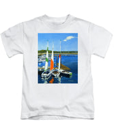 Chatham Harbor Boats Chatham Cape Cod Massachusetts - Kids T-Shirt
