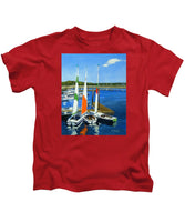 Chatham Harbor Boats Chatham Cape Cod Massachusetts - Kids T-Shirt