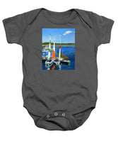 Chatham Harbor Boats Chatham Cape Cod Massachusetts - Baby Onesie