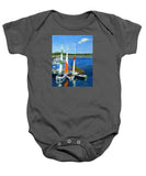 Chatham Harbor Boats Chatham Cape Cod Massachusetts - Baby Onesie