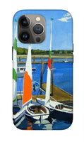 Chatham Harbor Boats Chatham Cape Cod Massachusetts - Phone Case