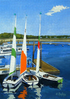 Chatham Harbor Boats Chatham Cape Cod Massachusetts - Puzzle