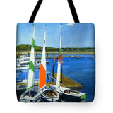 Chatham Harbor Boats Chatham Cape Cod Massachusetts - Tote Bag