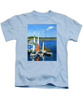 Chatham Harbor Boats Chatham Cape Cod Massachusetts - Kids T-Shirt