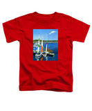 Chatham Harbor Boats Chatham Cape Cod Massachusetts - Toddler T-Shirt