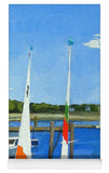 Chatham Harbor Boats Chatham Cape Cod Massachusetts - Yoga Mat
