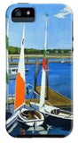 Chatham Harbor Boats Chatham Cape Cod Massachusetts - Phone Case