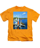Chatham Harbor Boats Chatham Cape Cod Massachusetts - Kids T-Shirt