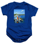 Chatham Harbor Boats Chatham Cape Cod Massachusetts - Baby Onesie