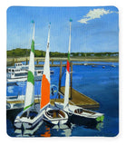 Chatham Harbor Boats Chatham Cape Cod Massachusetts - Blanket