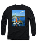 Chatham Harbor Boats Chatham Cape Cod Massachusetts - Long Sleeve T-Shirt