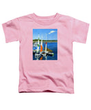 Chatham Harbor Boats Chatham Cape Cod Massachusetts - Toddler T-Shirt