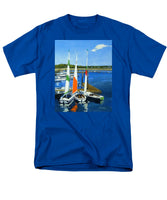 Chatham Harbor Boats Chatham Cape Cod Massachusetts - Men's T-Shirt  (Regular Fit)