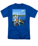 Chatham Harbor Boats Chatham Cape Cod Massachusetts - Men's T-Shirt  (Regular Fit)