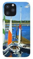 Chatham Harbor Boats Chatham Cape Cod Massachusetts - Phone Case