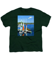 Chatham Harbor Boats Chatham Cape Cod Massachusetts - Youth T-Shirt