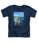 Chatham Harbor Boats Chatham Cape Cod Massachusetts - Toddler T-Shirt