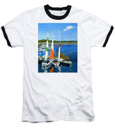 Chatham Harbor Boats Chatham Cape Cod Massachusetts - Baseball T-Shirt